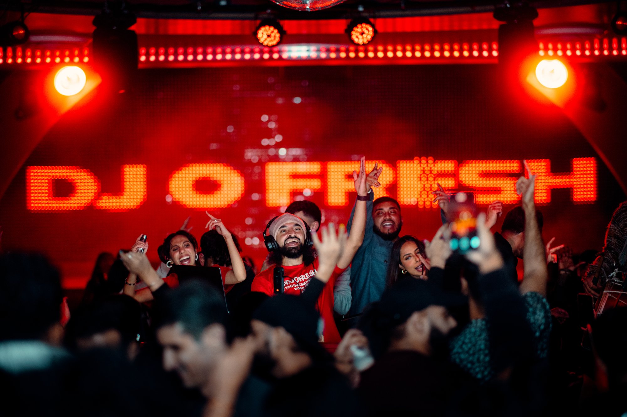 DJ O Fresh performing live